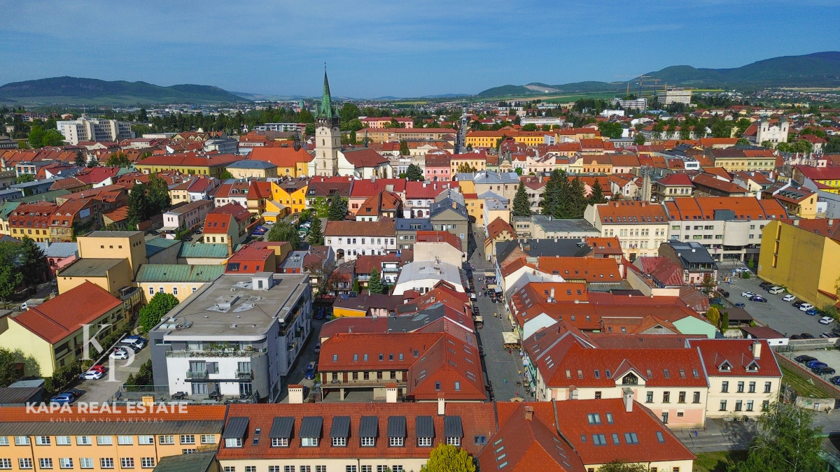 Nadštandardný 2 izbový byt s parkovaním v absolútnom centre Prešova
