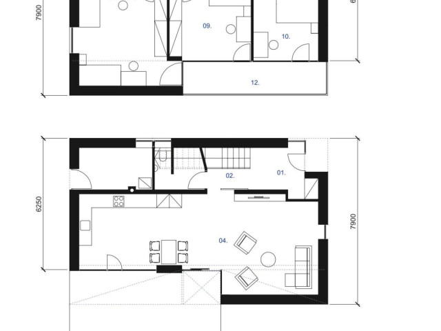Rodinný dom č. 9 na predaj, novostavba, Veľký Šariš, časť Kanaš - 5