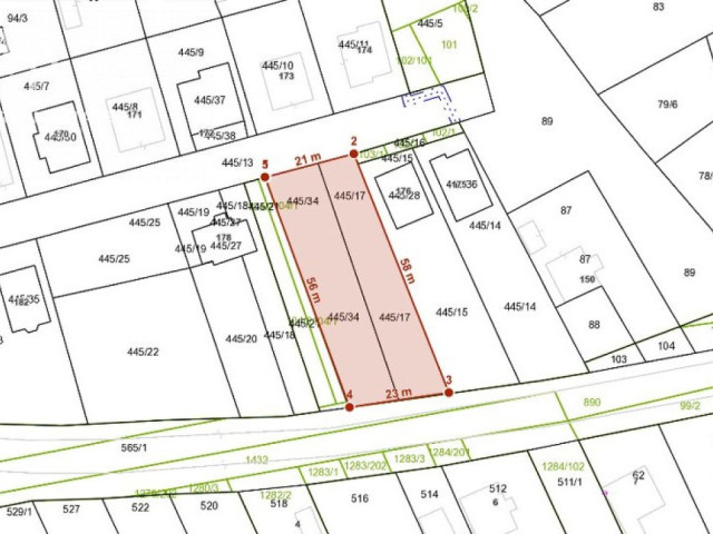 Stavebný pozemok na predaj, plocha 1228 m², obec Lada - 17